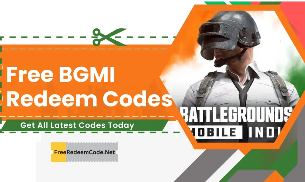 free bgmi redeem code