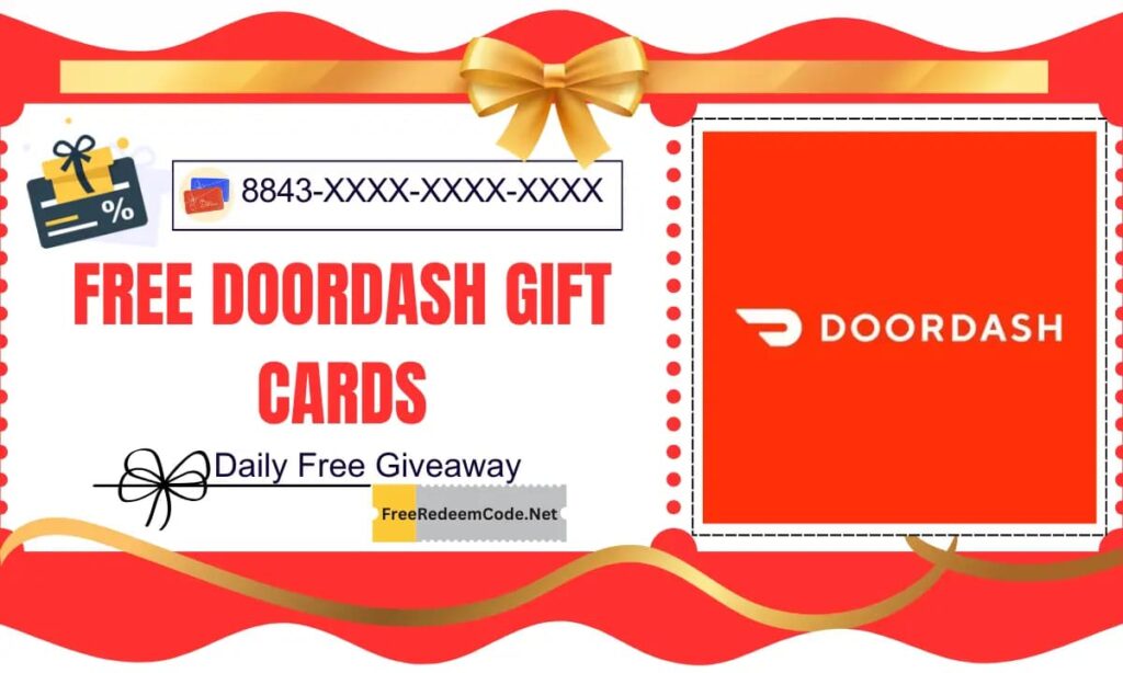 free doordash gift cards