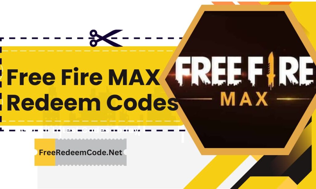 free fire max redeem codes