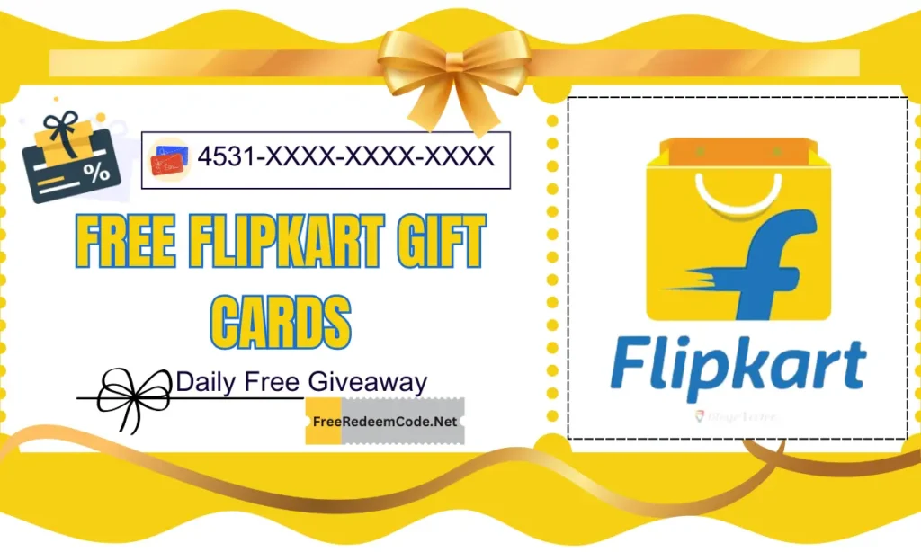 Free Flipkart Gift Cards