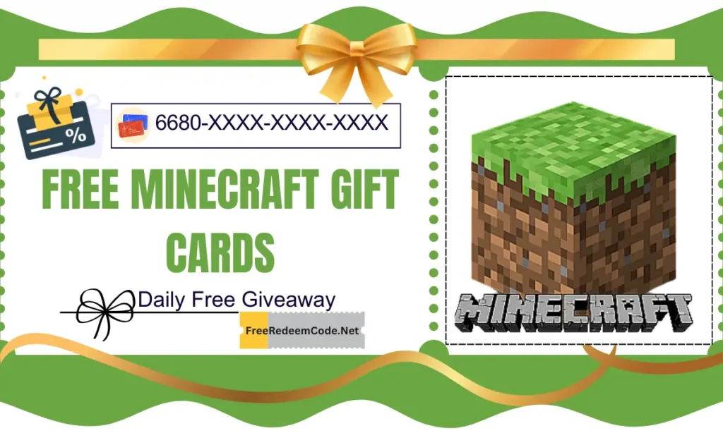 free minecraft cards