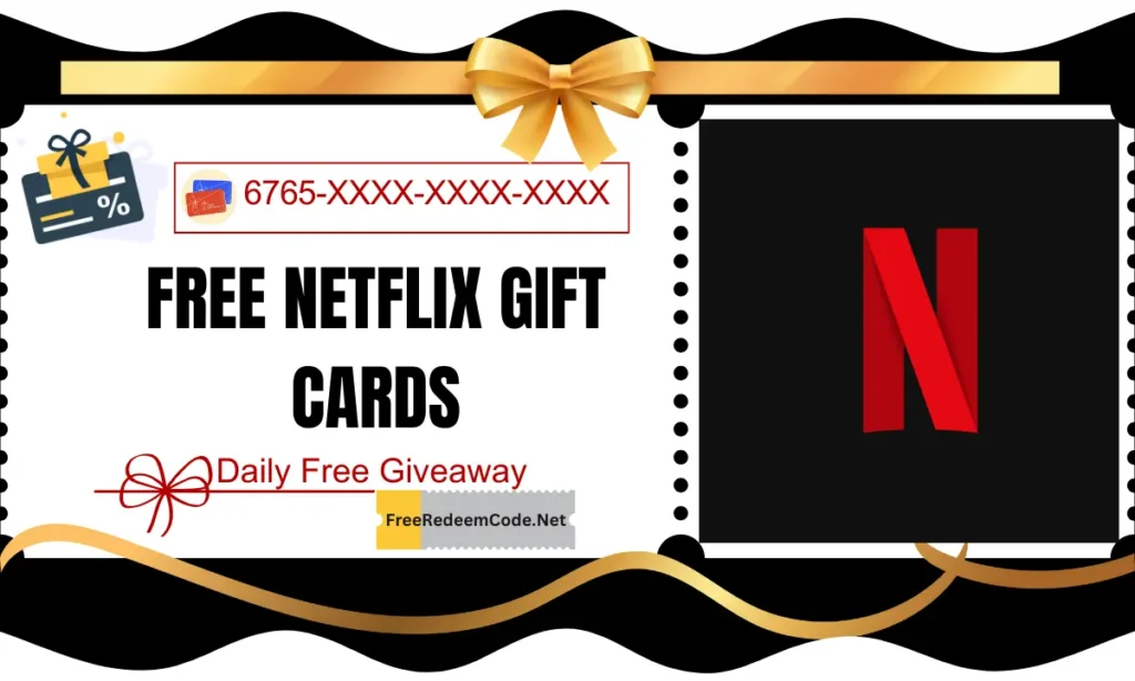 free netflix gift cards