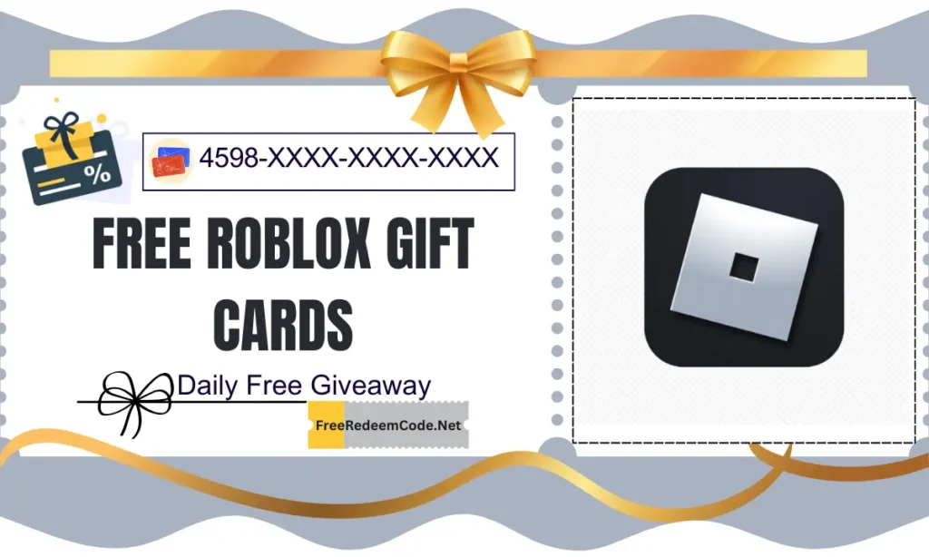 free roblox gift cards