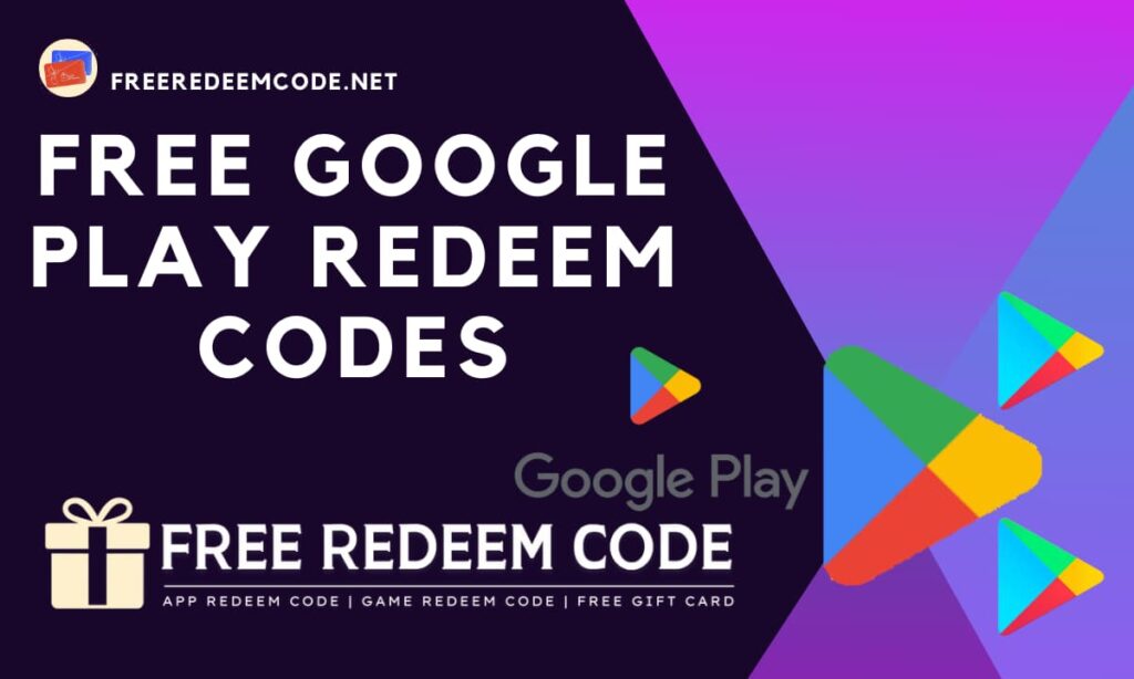 free google play redeem codes today